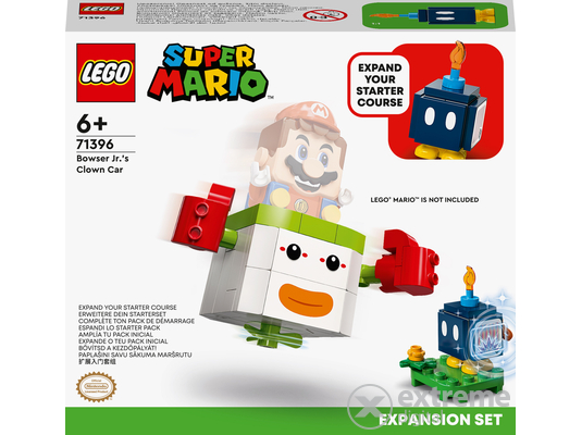 LEGO® Super Mario 71396 Bowser Jr. bohócautója kiegészítő szett