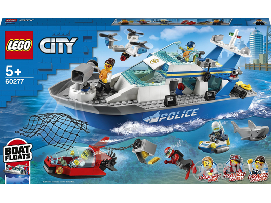 LEGO®  City Police 60277 Rendőrségi járőrcsónak