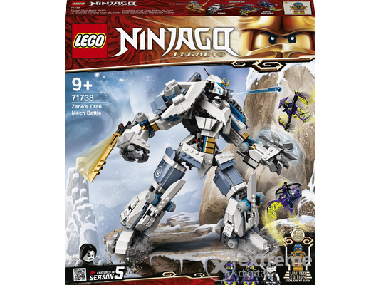 LEGO® Ninjago™ 71738 Zane mechanikus Titánjának csatája