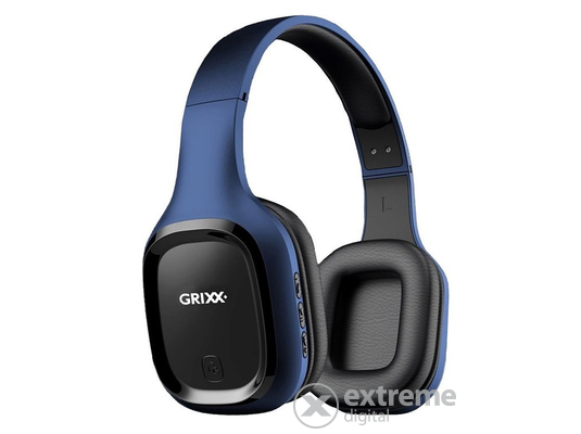Grixx Optimum Bluetooth 5 fejhallgató, kék