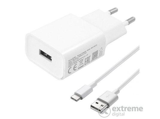 Xiaomi MDY-08-EO_TYPEC hálózati töltő USB aljzat, fehér
