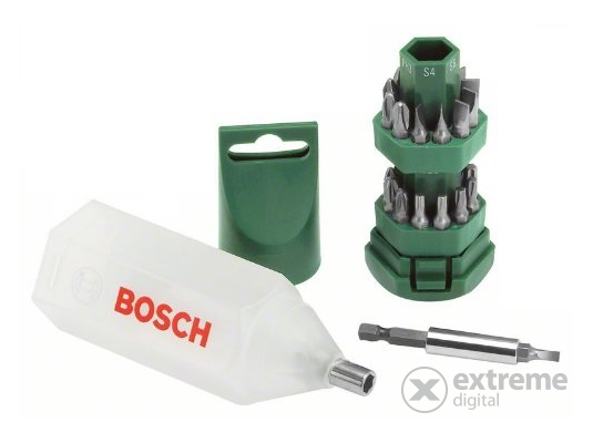 Bosch „Big-Bit“ 25 részes csavarozófej készlet