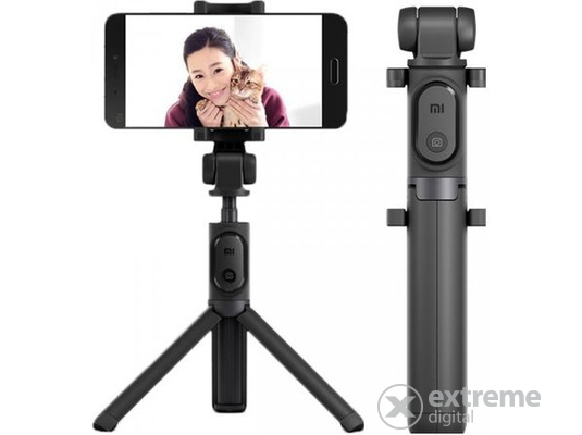 Xiaomi Mi Selfie Stick Tripod Bluetooth selfie bot + állvány, fekete