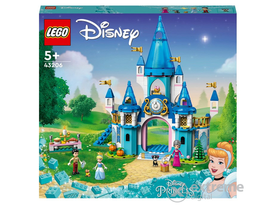 LEGO® Disney Princess 43206 Hamupipőke és Szőke herceg kastélya