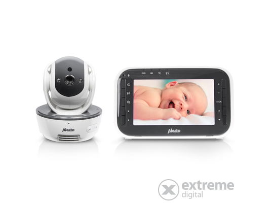 Alecto DVM-200 video gyermek monitor 11cm-es színes kijelzővel, Fehér/Antracit