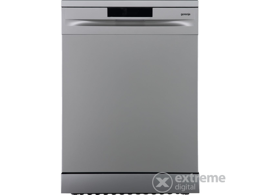 Gorenje GS620C10X mosogatógép, 60 cm, C energiaosztály, PowerDrive, Eco, Inox
