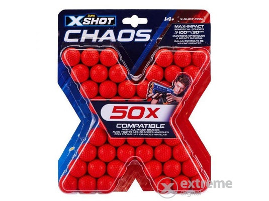 Xshot Chaos utántöltő, 50db-os (193052004093)
