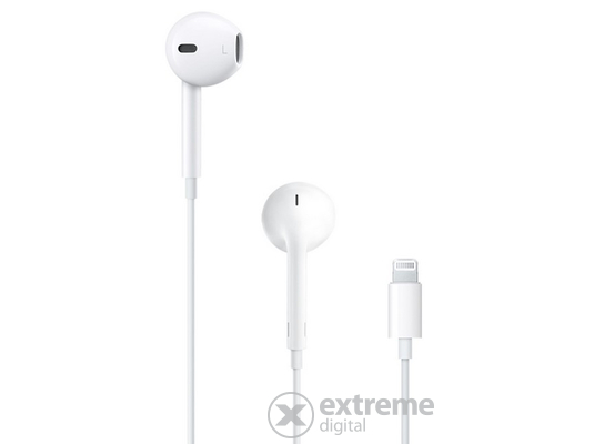Apple EarPods fülhallgató lightning csatlakozóval