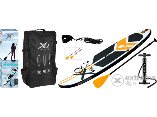 XQMAX SUP felfújható állószörf narancs színben, 320x76x15cm